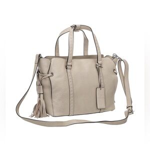 Mancini Women’s Natalie XBODY Handbag. Color: Bone.